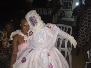 Egbe with masquerade